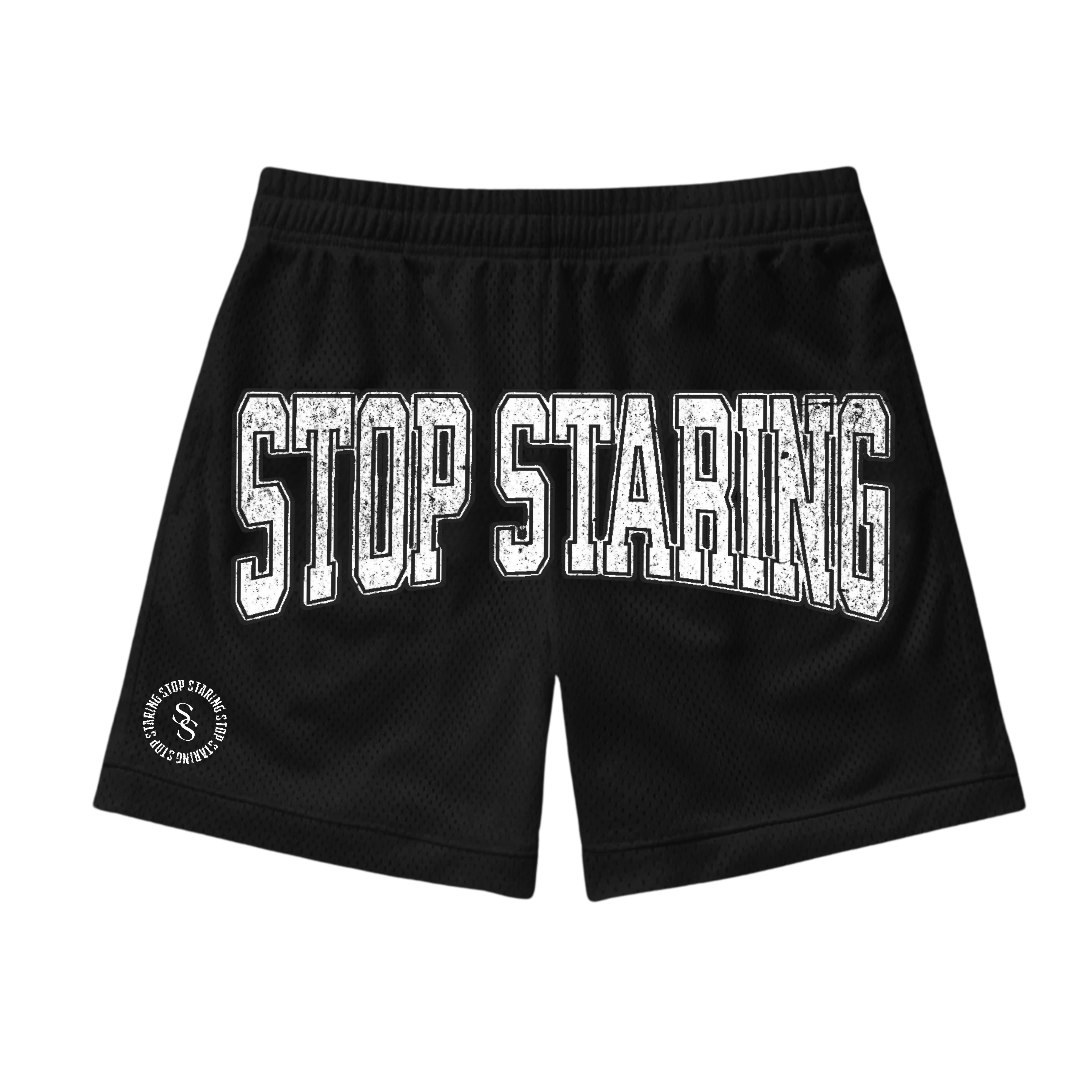 Stop Staring - Mesh Shorts