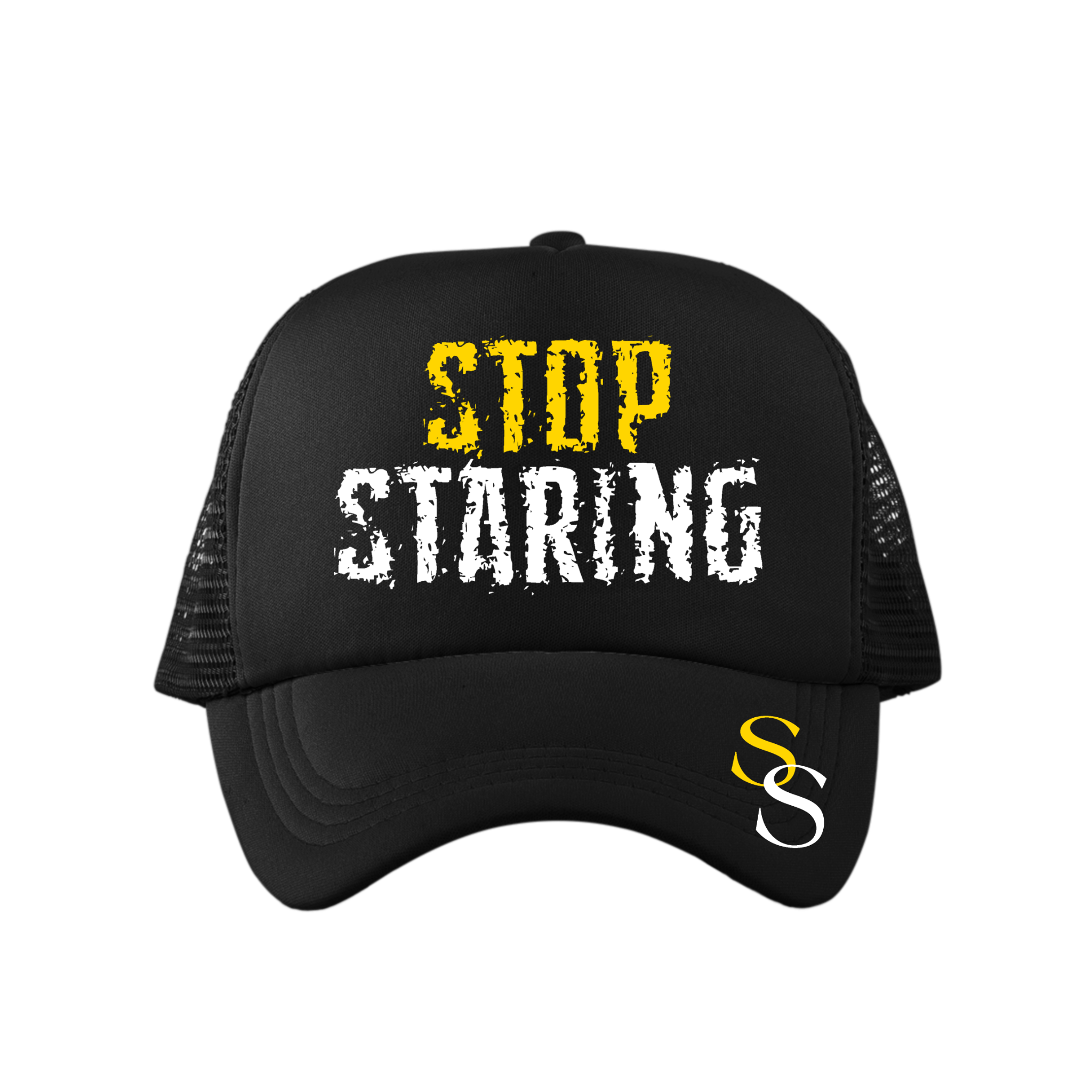 Stop Staring "Classic" Two-Tone Hat