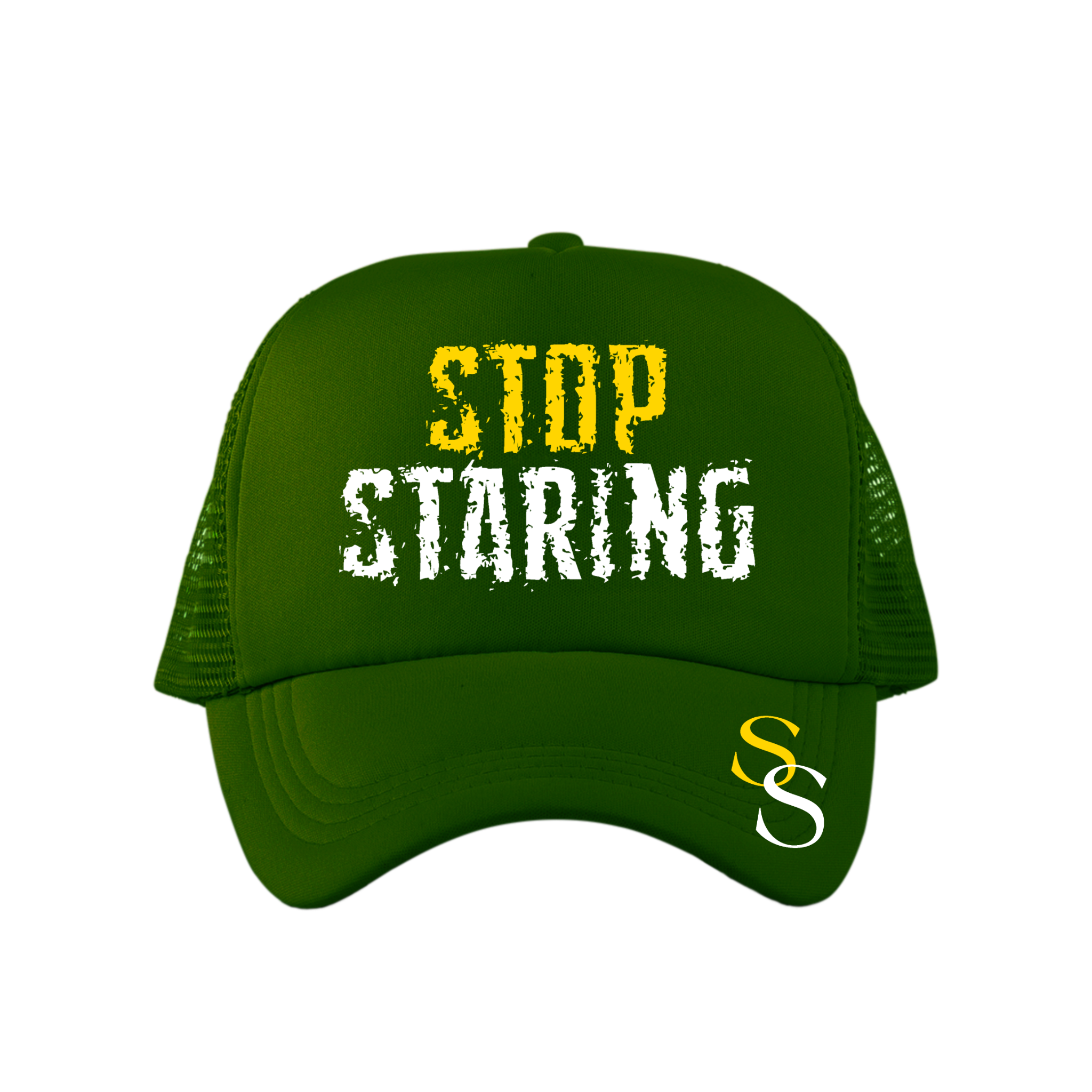 Stop Staring "Classic" Two-Tone Hat