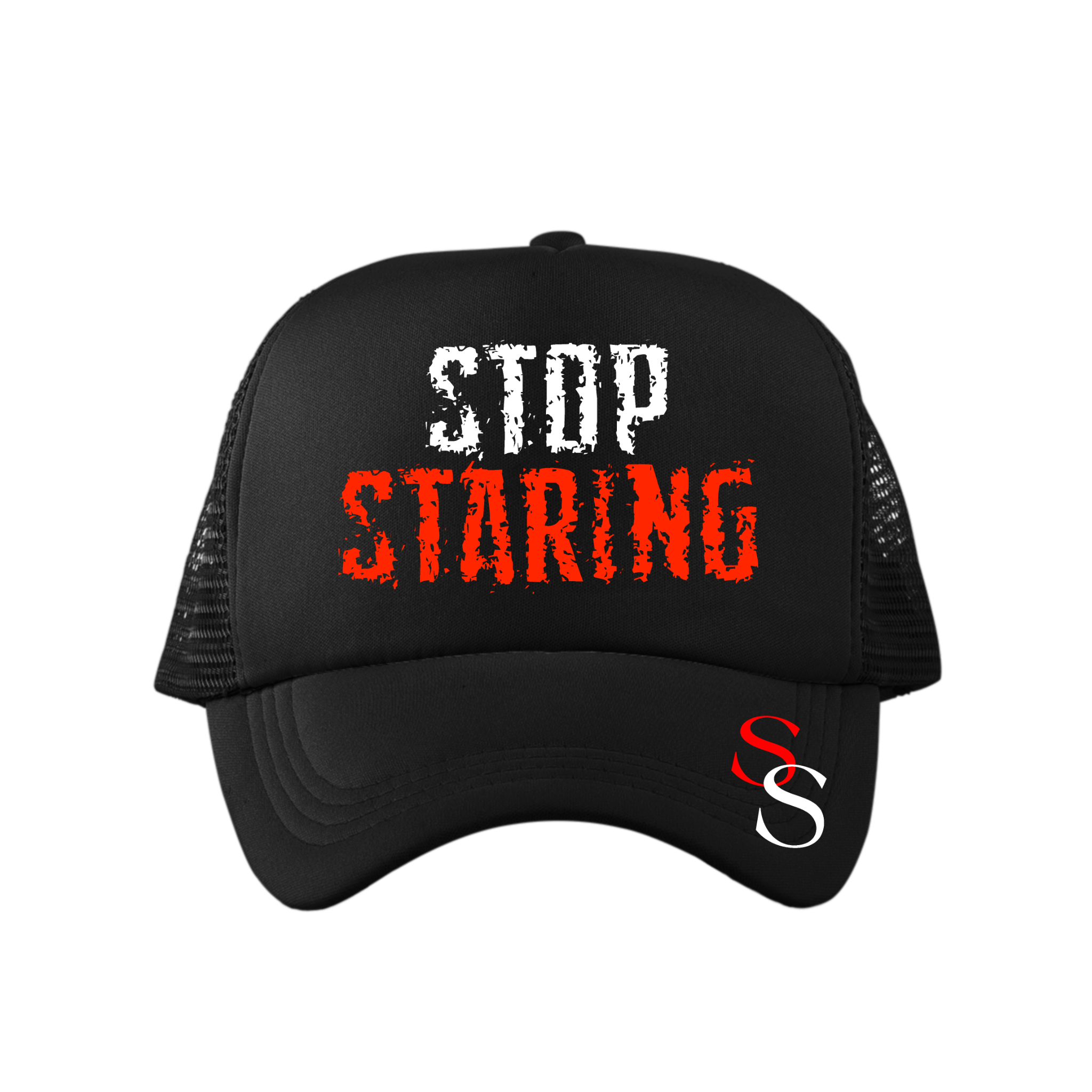 Stop Staring "Classic" Two-Tone Hat