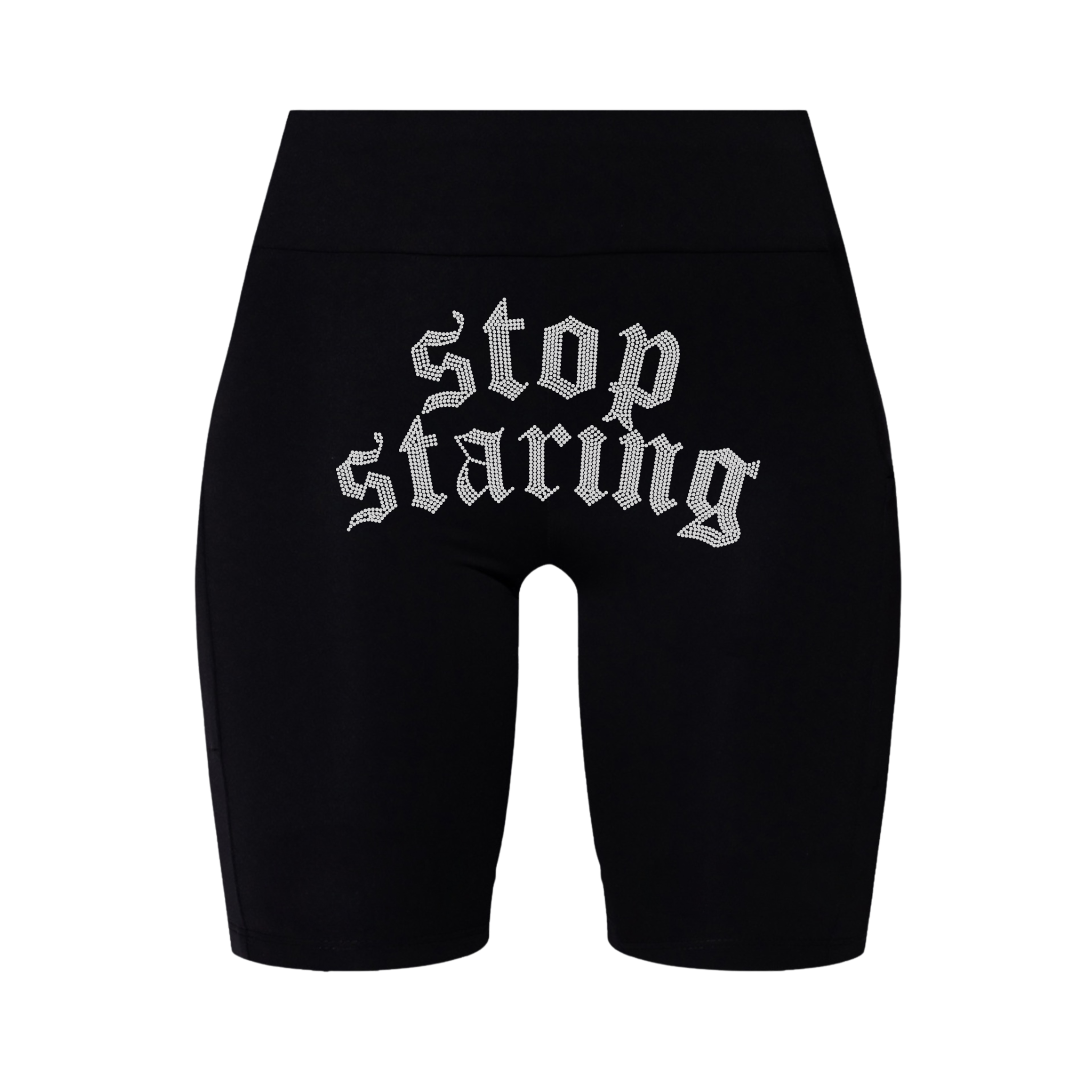 Stop Staring - Women's Biker Shorts